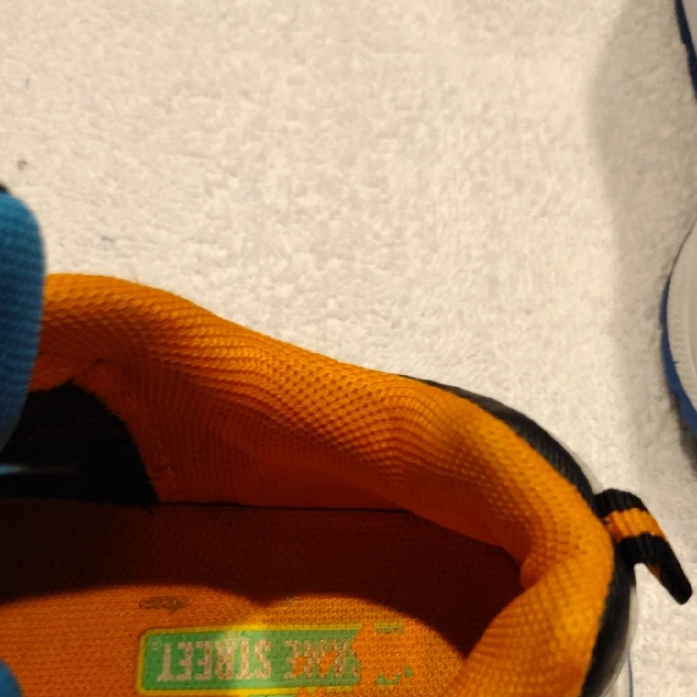 Blue Cookie Monster Kids Shoes - Picture 4 of 7